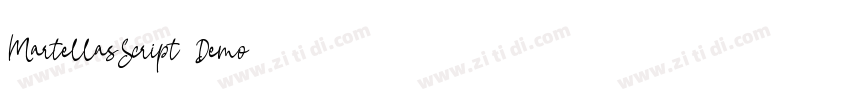 MartellasScript Demo字体转换